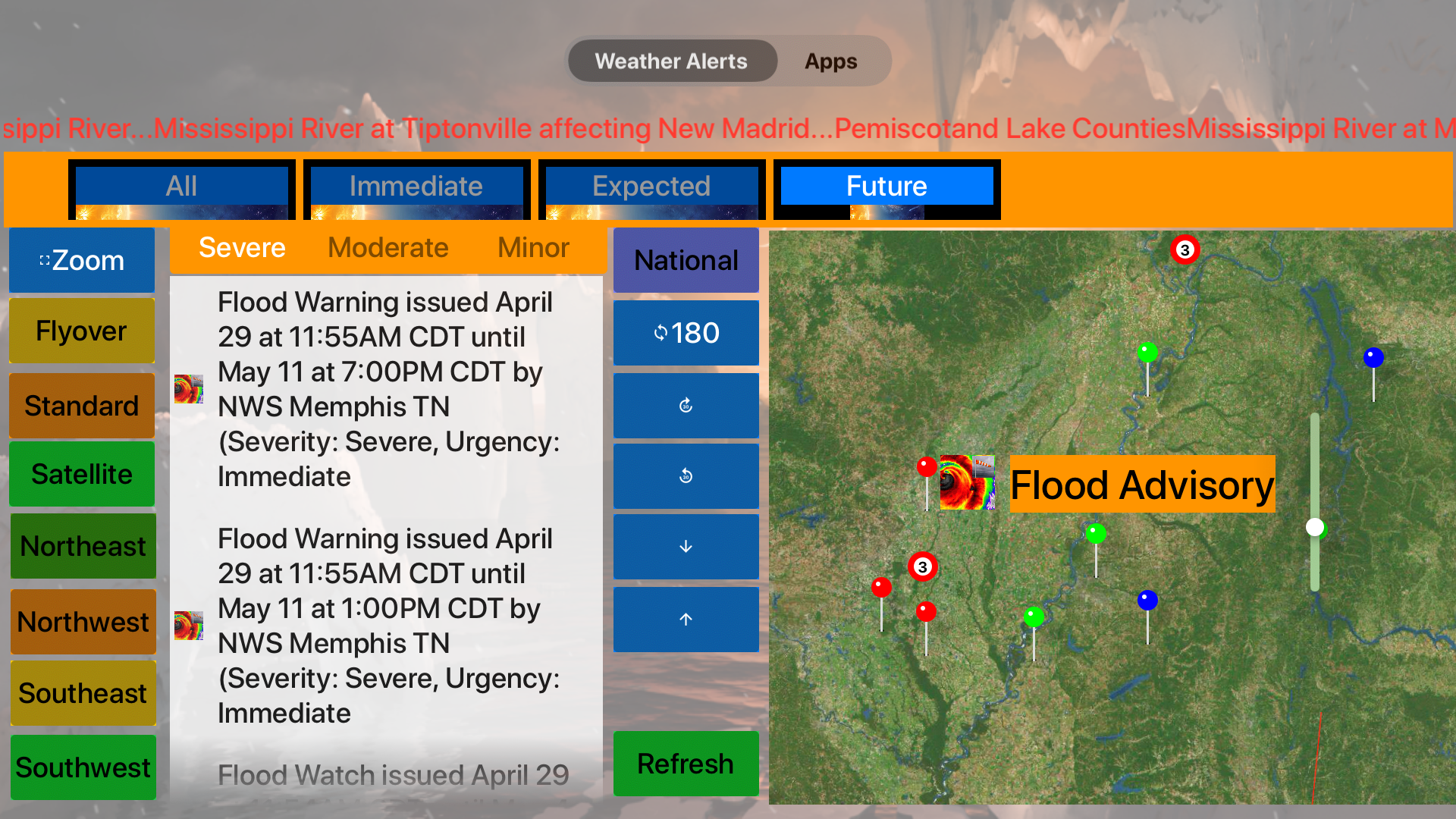 Instant NOAA Alerts 3D Elite screenshot 30