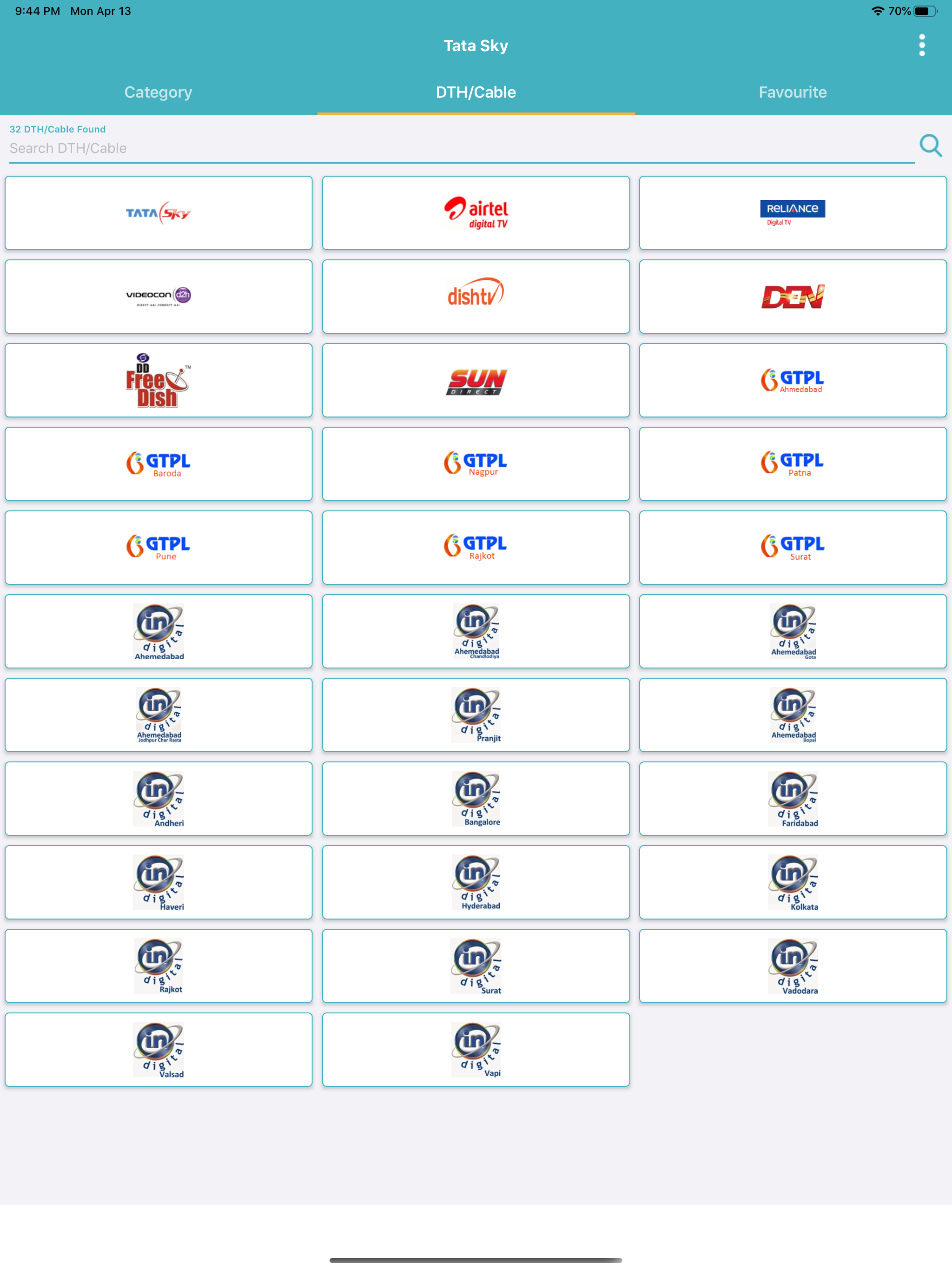 TV Channel Finder