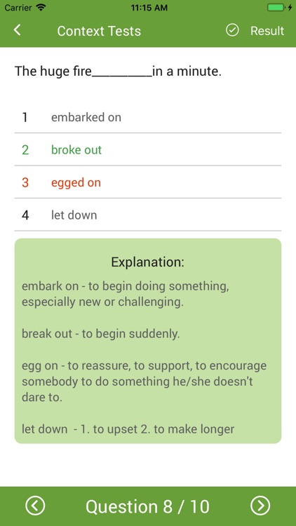 English Phrasal Verbs Handbook screenshot-4