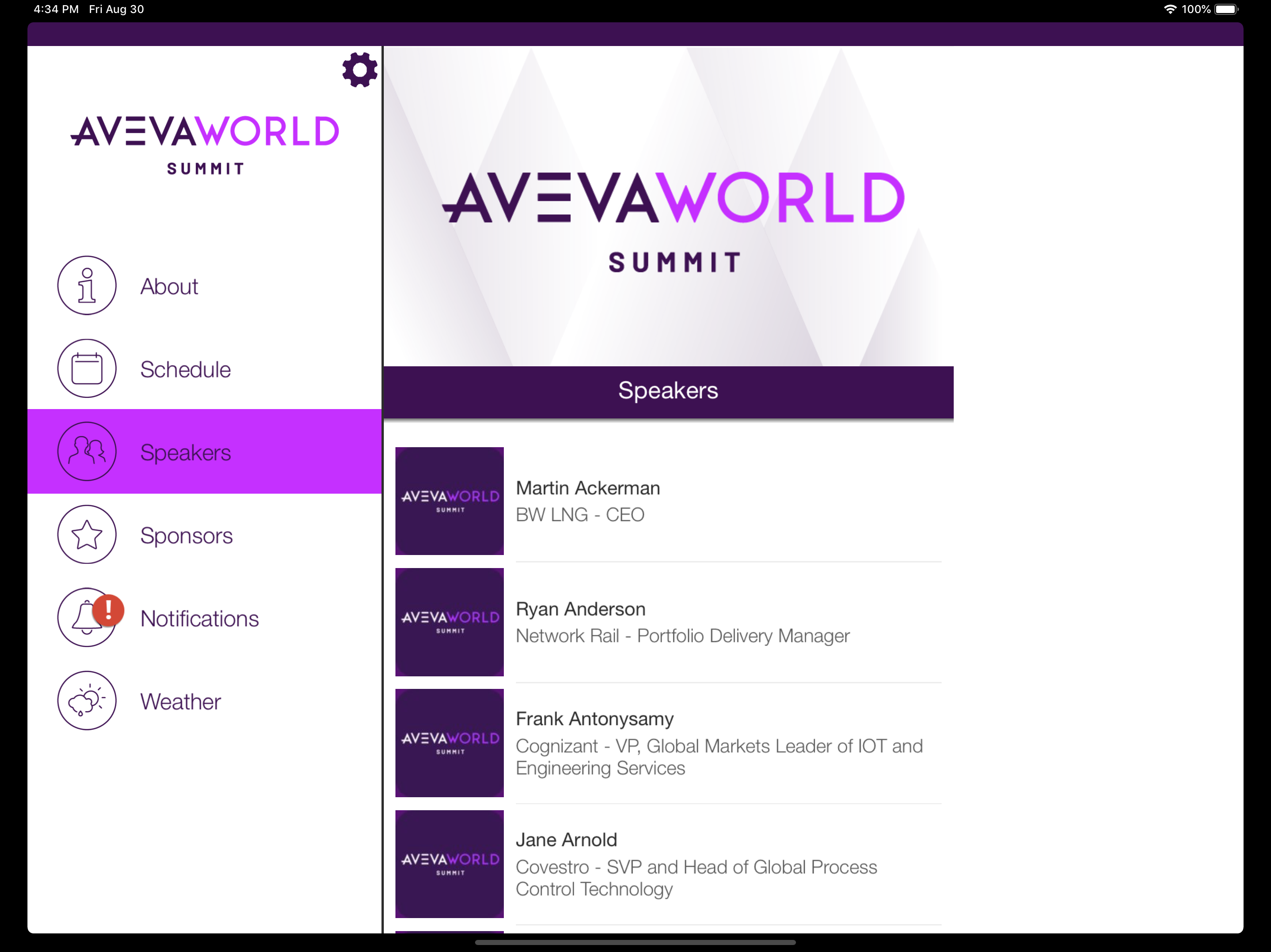 AVEVA screenshot 6