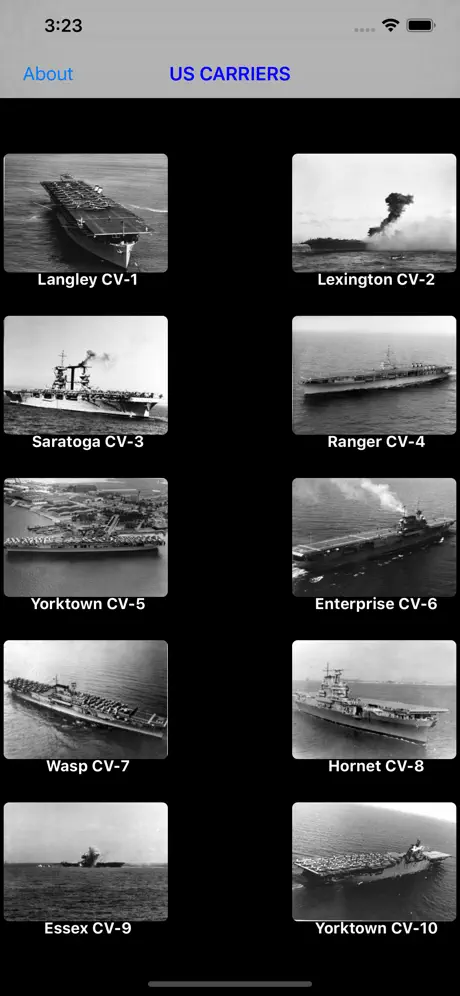 US Navy Aircraft Carriers