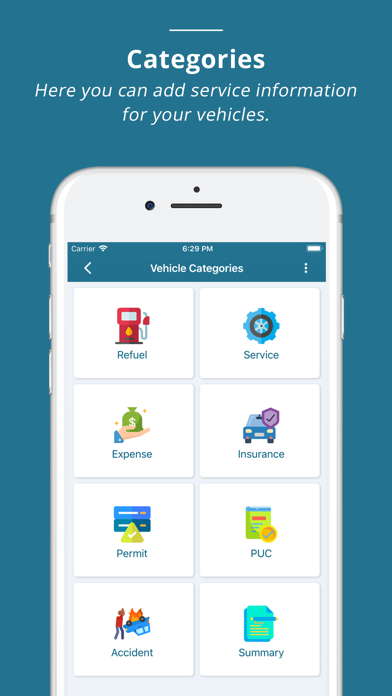 Vehicle Maintenance Manager Screenshot