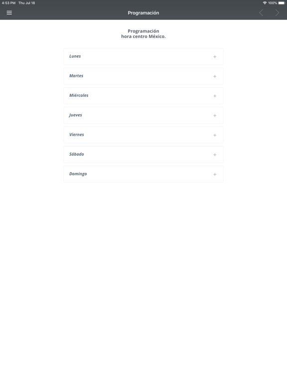 DUN RADIO iPad screenshot 6 - Music app