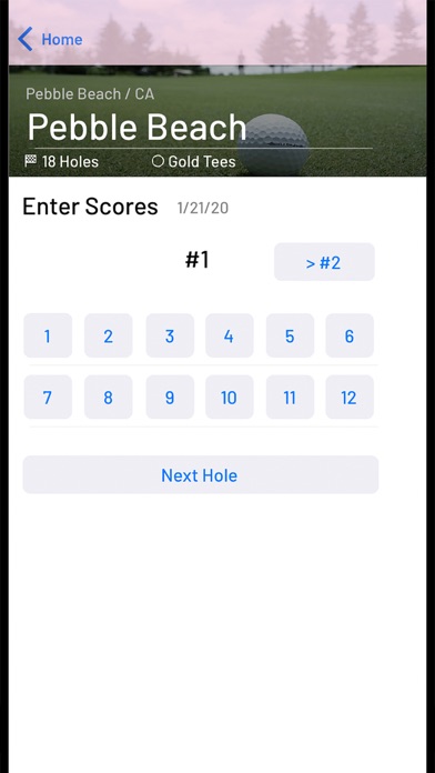Simple Golf Score Tracker screenshot 3