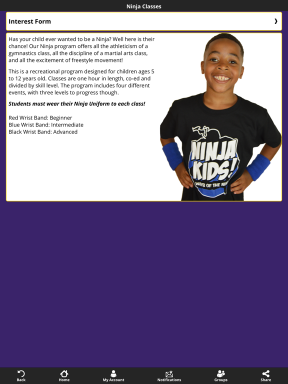 Kristi's Academy of Dance iPad screenshot 5 - Sports app