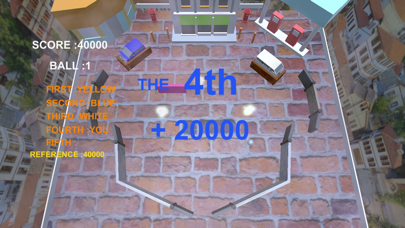 Hit Cars Pinball City Screenshot