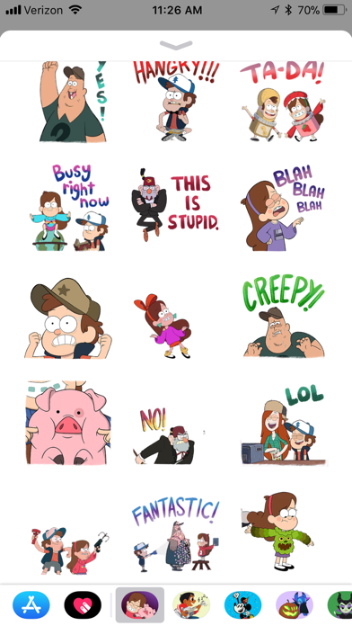 Screenshot #2 pour Disney Stickers: Gravity Falls