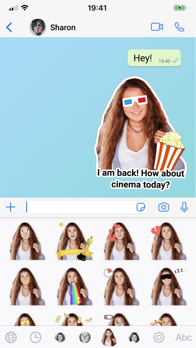 Emolfi Keyboard - emoji faces screenshot 7