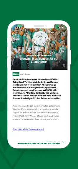 Game screenshot SV Werder Bremen hack