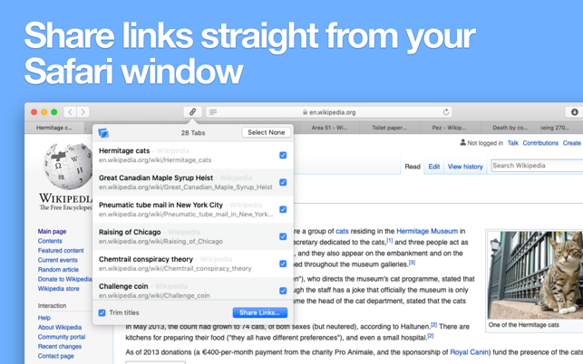 Tabs to Links(圖2)-速報App