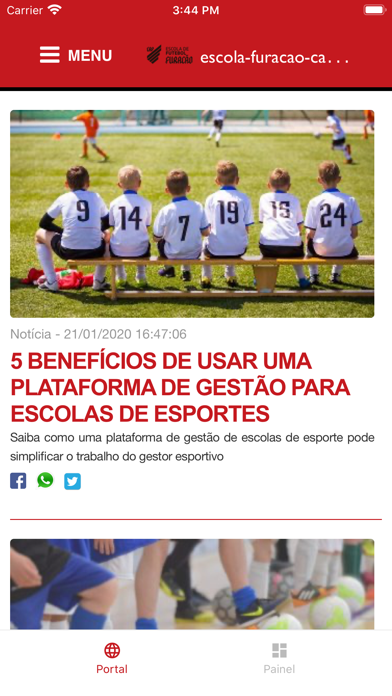 Screenshot #2 pour Escola Furacão Cachoeirinha