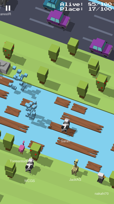 Screenshot #3 pour Animal Road Royale