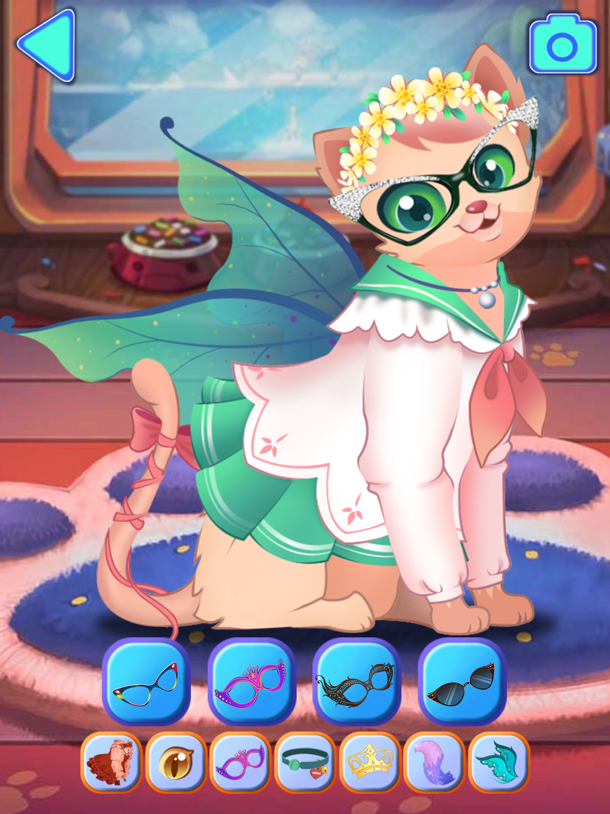 Dress Up - Makeup Queen Cat