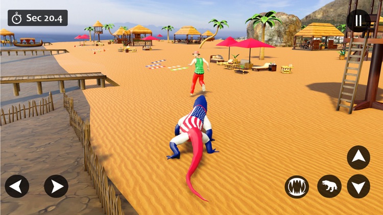 Komodo Dragon Rampage 3D screenshot-3