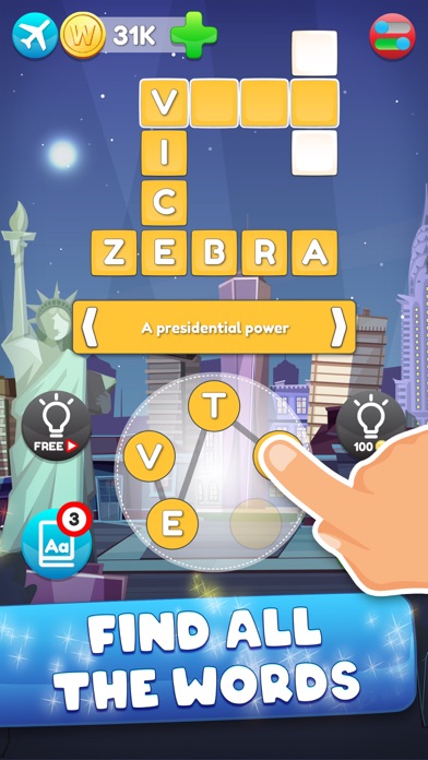 Word Travels: Crossword Puzzle screenshot 3