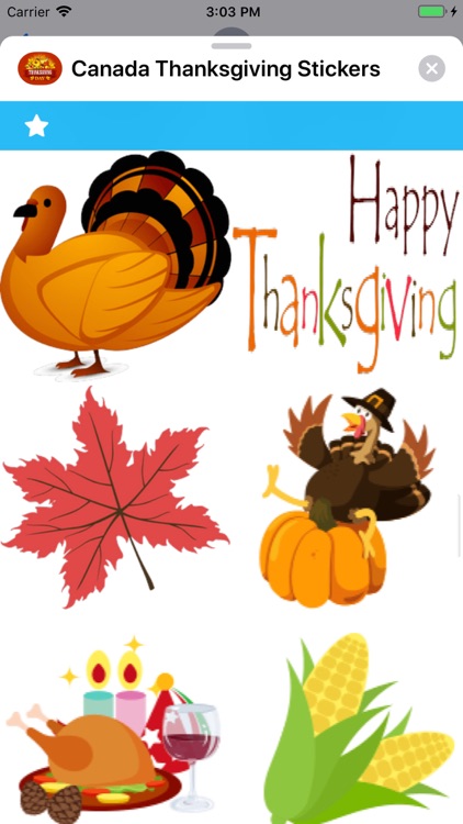 Canada Thanksgiving Stickers screenshot-8