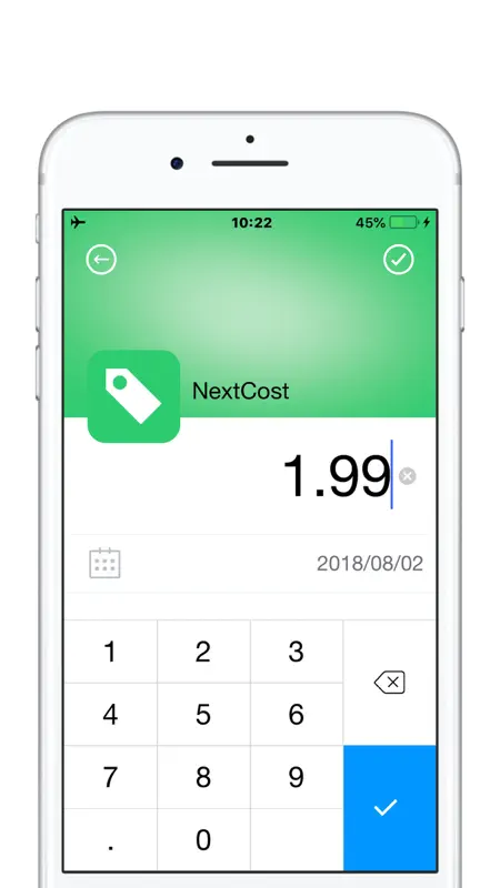 簡単家計簿日記NextCost - かんたん支出管理，家計簿 screenshot 5 of 7