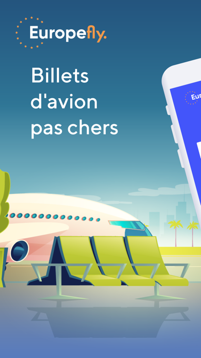 Screenshot #1 pour EuropeFly - vols pas chers