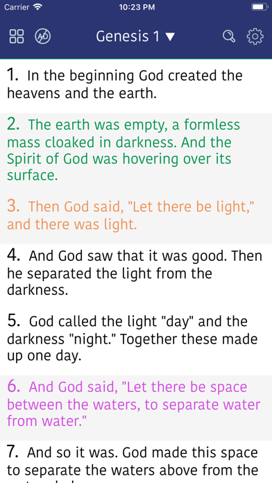 Screenshot #1 pour The Catholic Jerusalem Bible