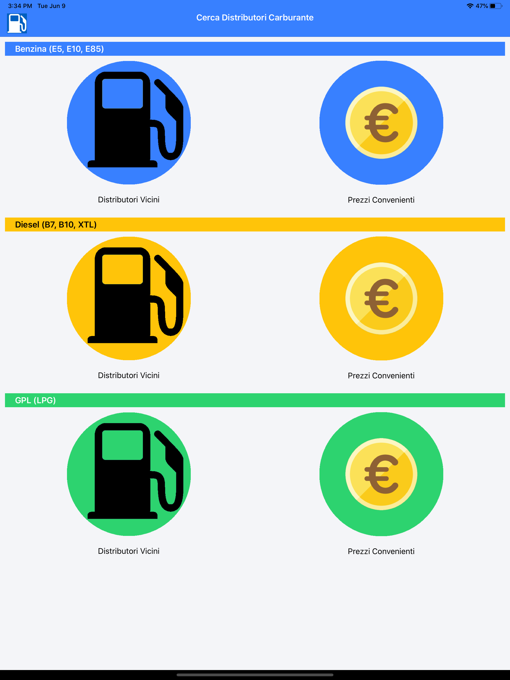 Cerca Distributori Carburante screenshot 10