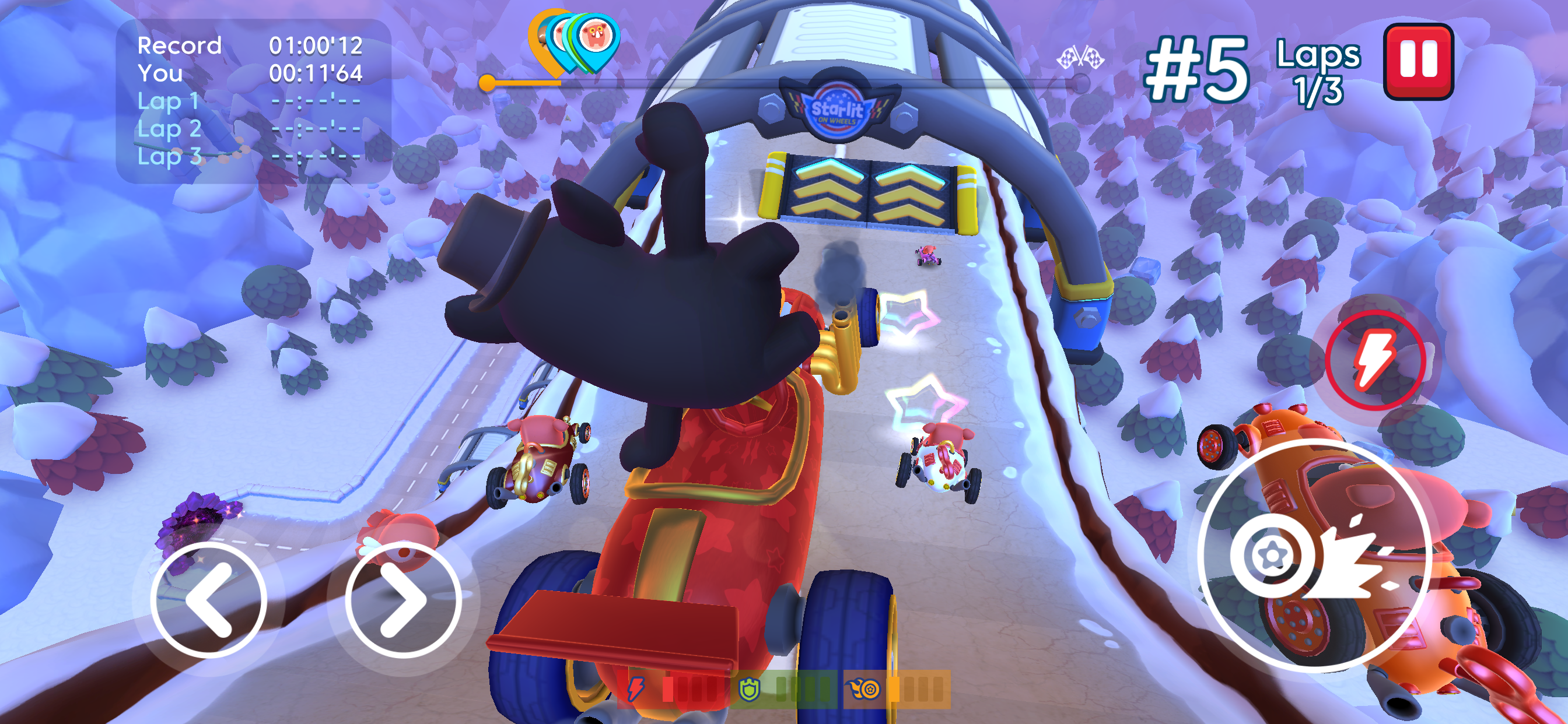 Starlit On Wheels: Super Kart