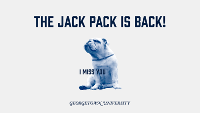 Georgetown Stickers iPhone screenshot 6 - Stickers app