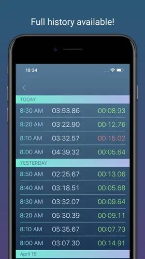 AIDA Judge Stopwatch screenshot 2