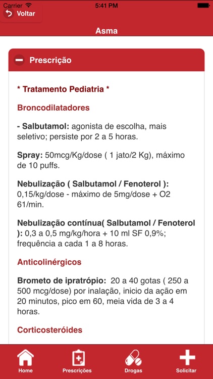 Prescrições Pneumologia