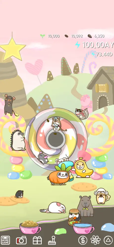 Rolling Mouse -tap tap hamster