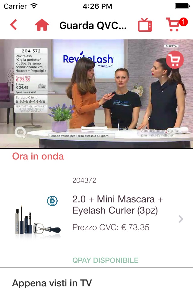 QVC Italia screenshot 4