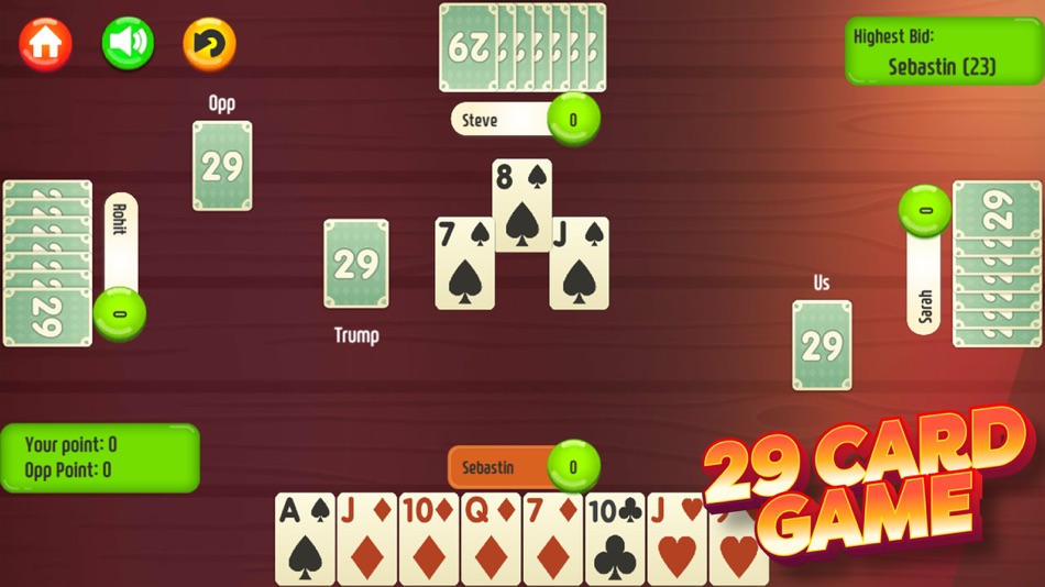 #1. 29 Card Game * PLUS (iOS) 由: Foes