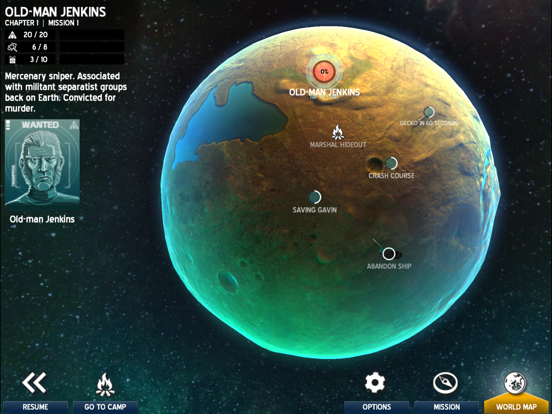 Space Marshals iPad app afbeelding 4