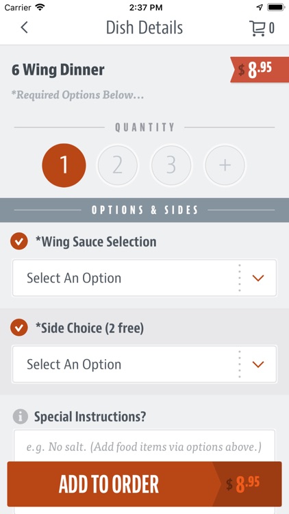 Jazzy Wings Southern Cuisine screenshot-3