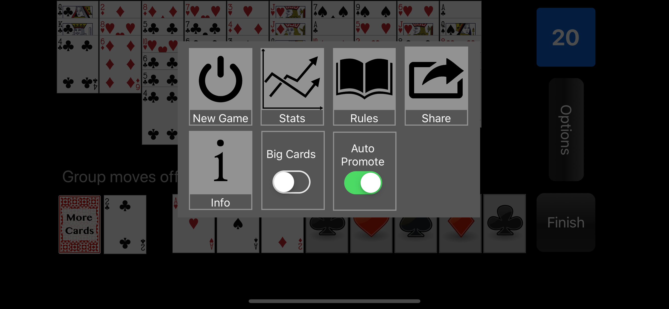 40 Thieves Solitaire screenshot 4