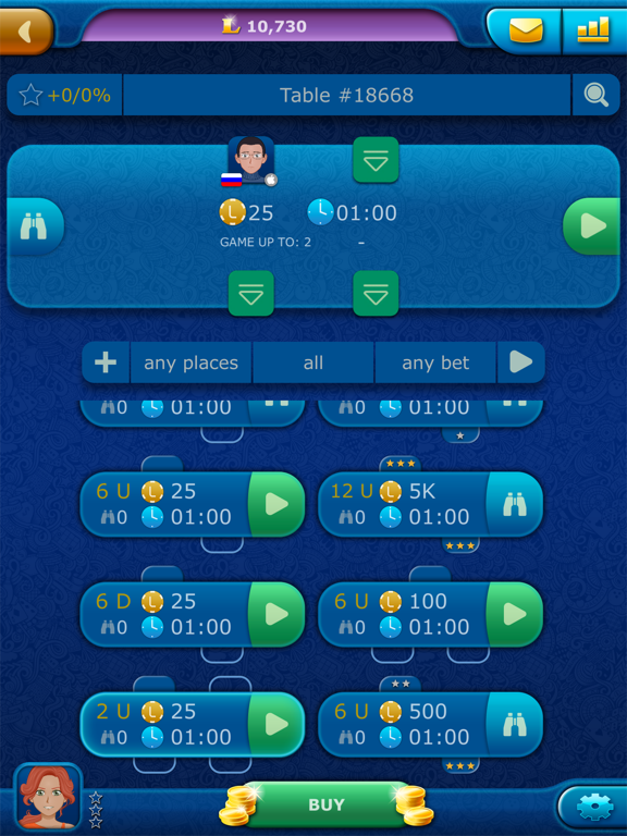 Screenshot #6 pour Online Bura LiveGames