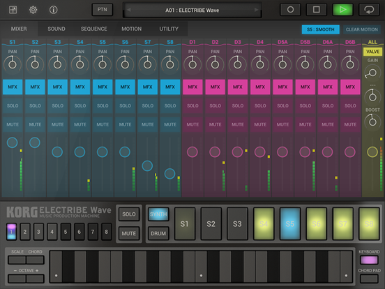 KORG ELECTRIBE Wave iPad app afbeelding 4