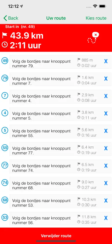 Fietsroutenetwerk