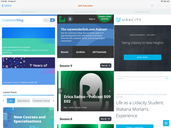 Screenshot #5 pour News Tracker - web bookmarks