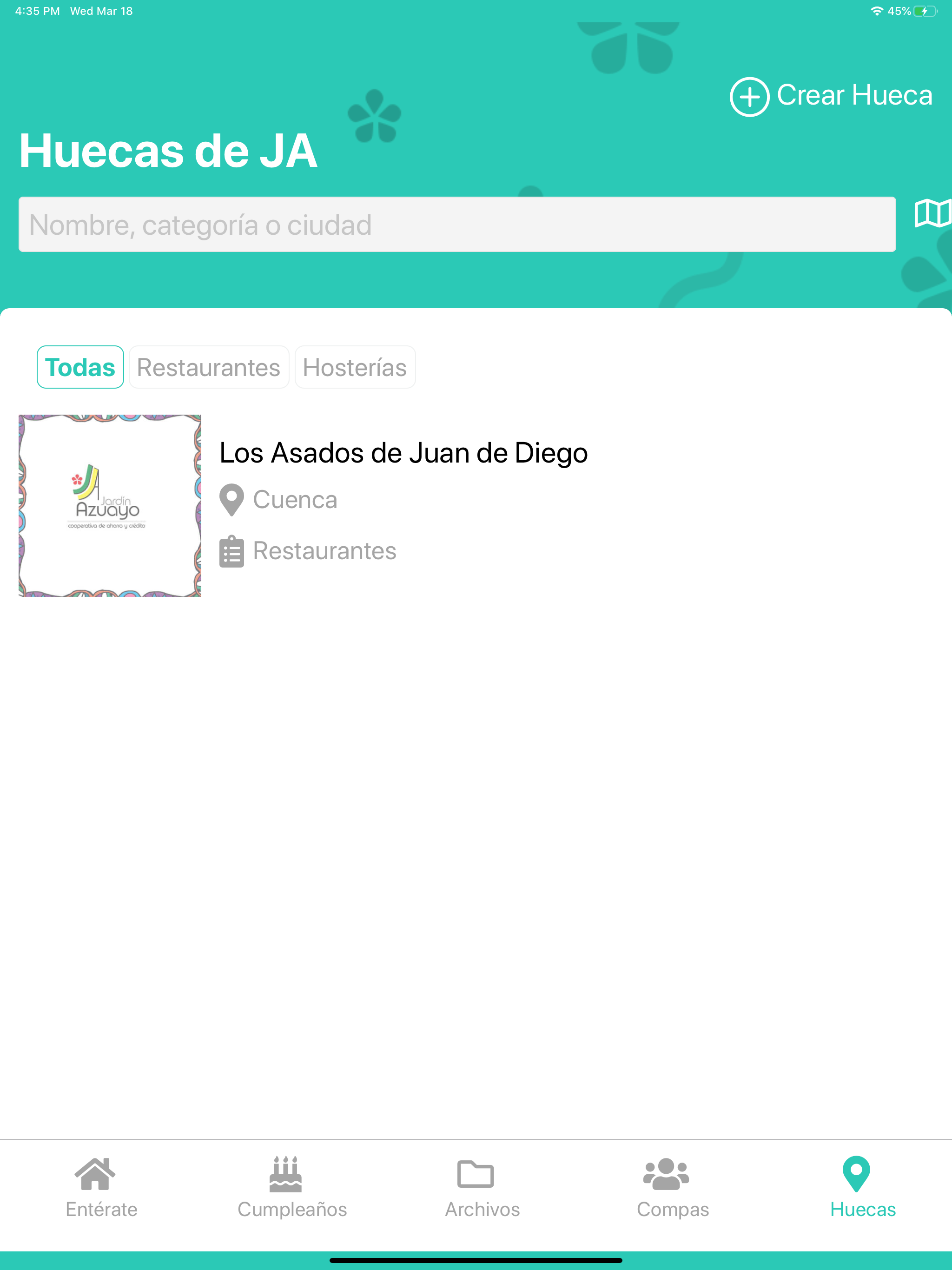 Jardín Azuayo Intranet