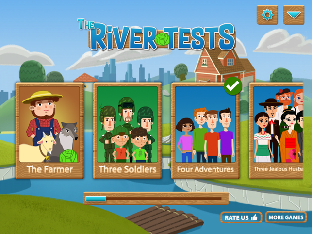 ‎The River Tests - IQ Puzzle Screenshot