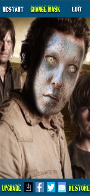 Walking Zombie- Dead Face Mask(圖2)-速報App