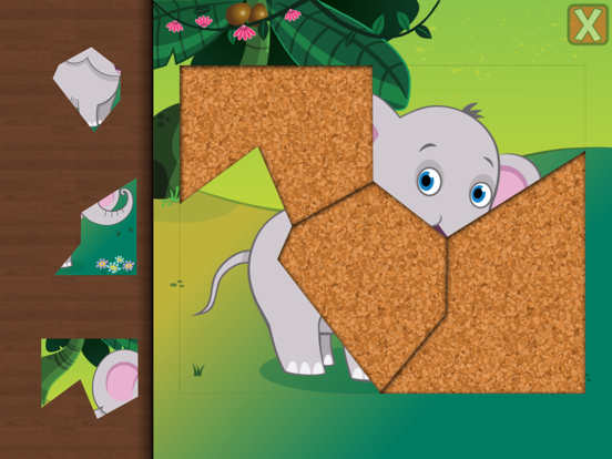 Animal Puzzle Toddlers iPad screenshot 4 - Games app