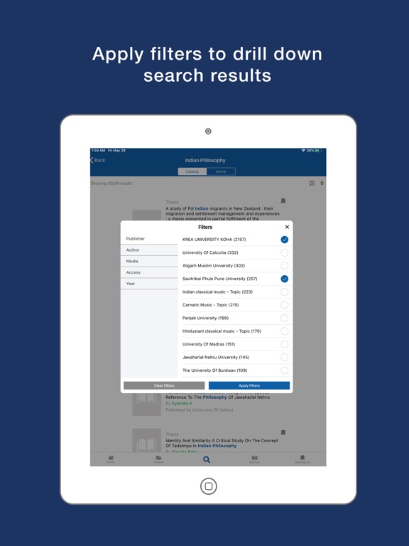 Screenshot #6 pour KREA eLibrary