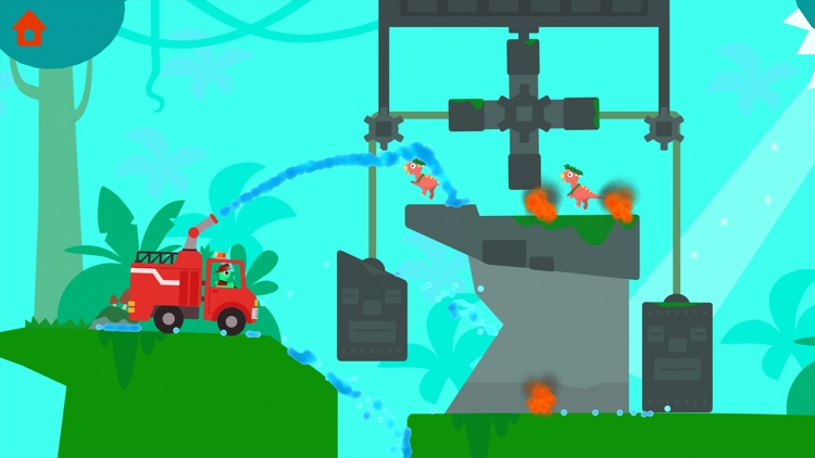 Dinosaur Fire Truck: Kids Game screenshot-6
