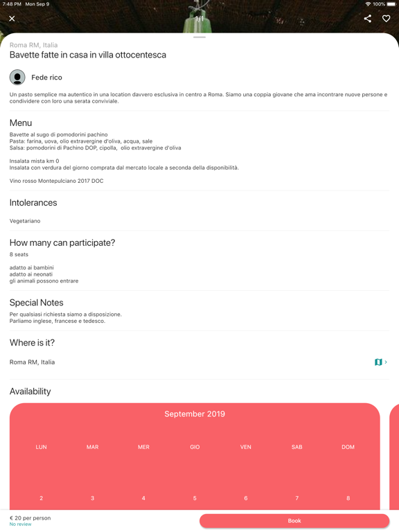Screenshot #6 pour EatNmeet - Feed like home