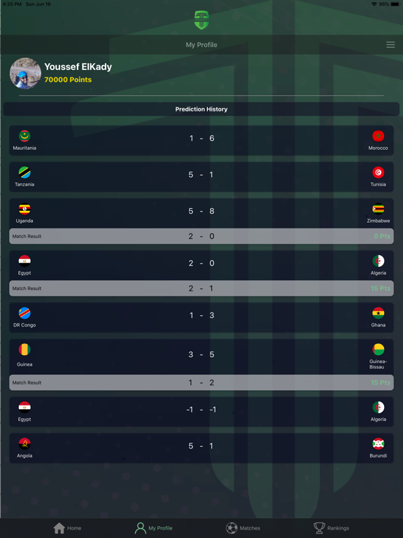 Tawako3aty iPad screenshot 4 - Sports app