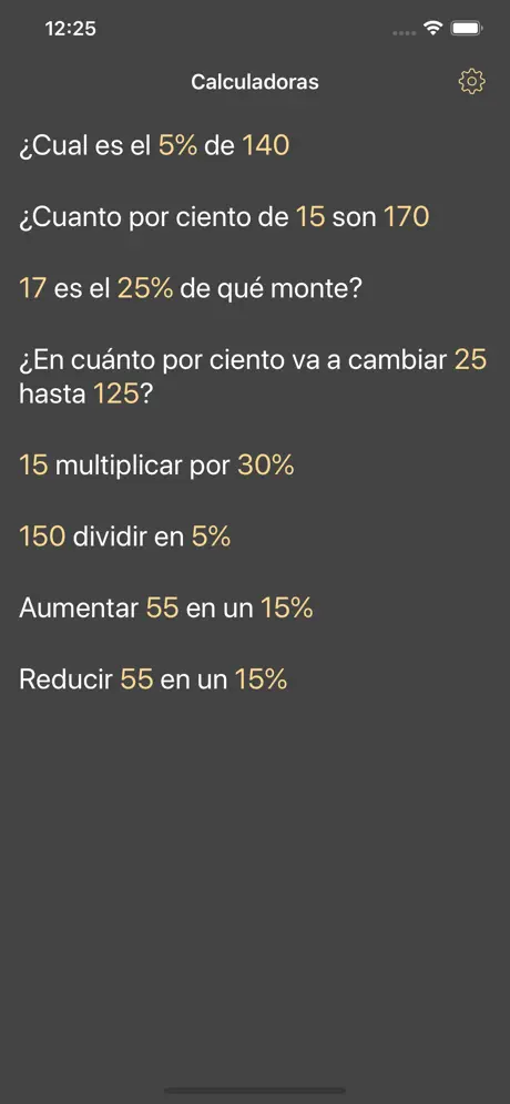 Calcular porcentaje online