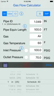 Compressible Gas Flow Calc iphone resimleri 2