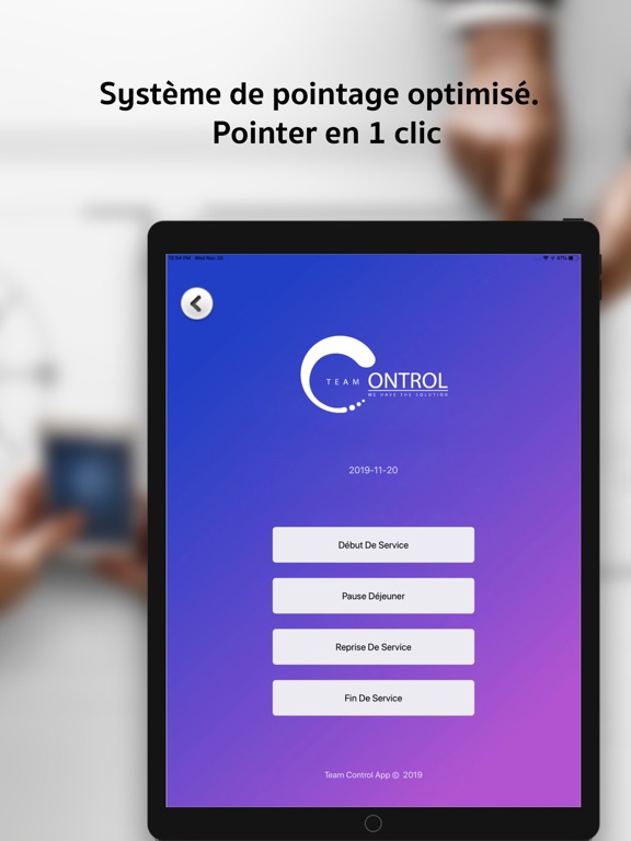 Screenshot #6 pour Team control