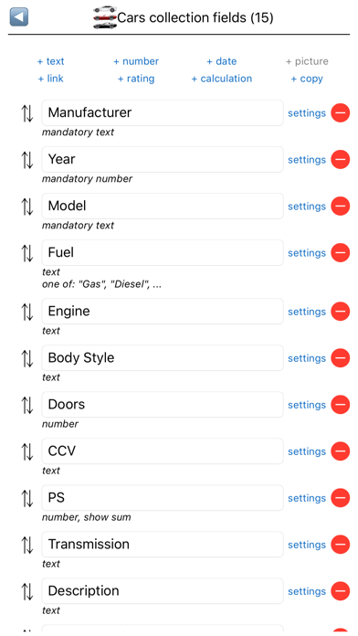 Altova MyCollections Screenshot